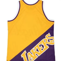 Mitchell & Ness T-Shirts & Tops-Big Face Fashion Tank 5.0 Los Angeles Lakers