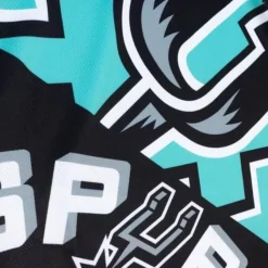 Mitchell & Ness T-Shirts & Tops-Big Face Fashion Tank 5.0 San Antonio Spurs