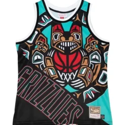 Mitchell & Ness T-Shirts & Tops-Big Face Fashion Tank 5.0 Vancouver Grizzlies