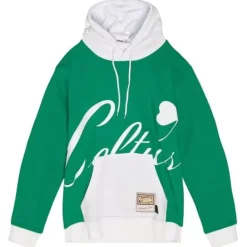 Mitchell & Ness Hoodies & Sweatshirts-Big Face Hoodie 5.0 Boston Celtics