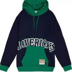 Mitchell & Ness Hoodies & Sweatshirts-Big Face Hoodie 5.0 Dallas Mavericks