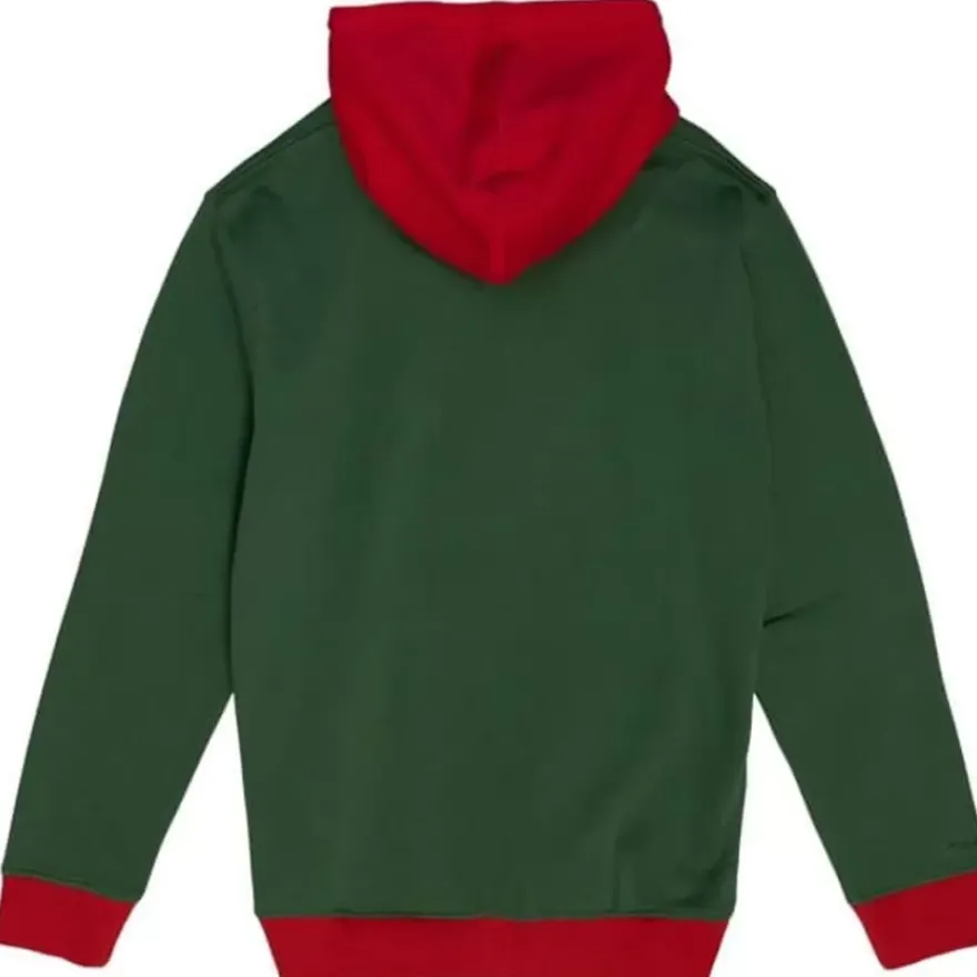 Mitchell & Ness Hoodies & Sweatshirts-Big Face Hoodie 5.0 Seattle Supersonics