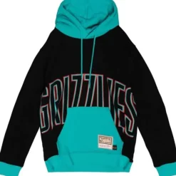 Mitchell & Ness Hoodies & Sweatshirts-Big Face Hoodie 5.0 Vancouver Grizzlies