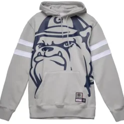 Mitchell & Ness Hoodies & Sweatshirts-Big Face Hoodie Georgetown University