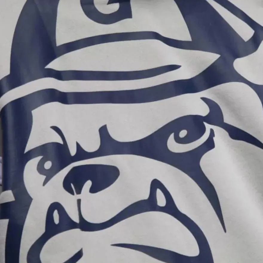 Mitchell & Ness Hoodies & Sweatshirts-Big Face Hoodie Georgetown University
