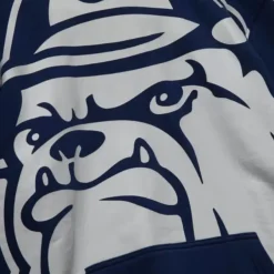 Mitchell & Ness Hoodies & Sweatshirts-Big Face Hoodie Georgetown University