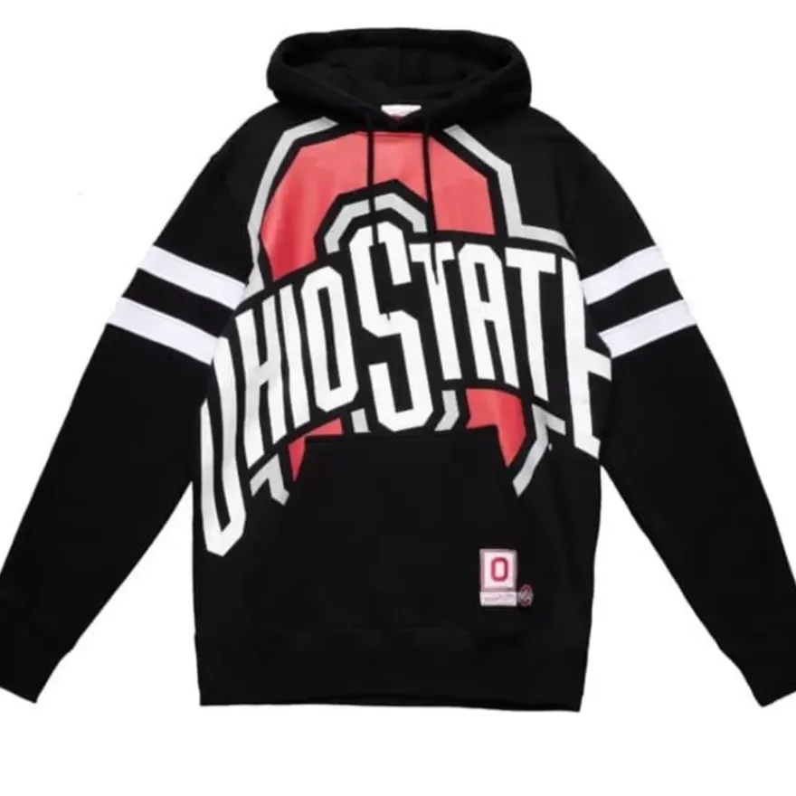 Mitchell & Ness Hoodies & Sweatshirts-Big Face Hoodie Ohio State