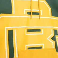 Mitchell & Ness Hoodies & Sweatshirts-Big Face Hoody 5.0 Green Bay Packers