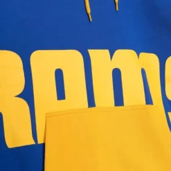 Mitchell & Ness Hoodies & Sweatshirts-Big Face Hoody 5.0 Los Angeles Rams
