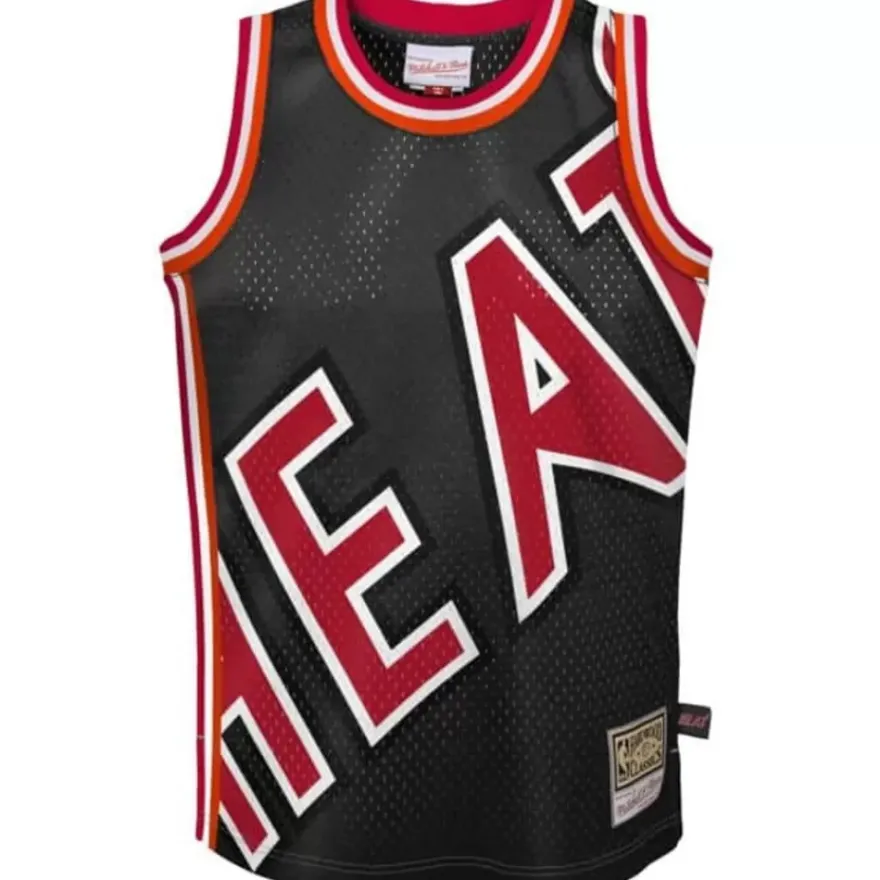 Mitchell & Ness Big Kids-Big Face Jersey Miami Heat
