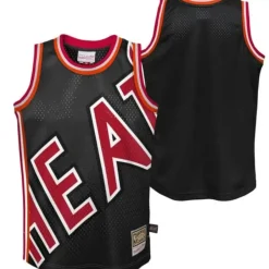 Mitchell & Ness Big Kids-Big Face Jersey Miami Heat