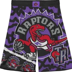 Mitchell & Ness Big Kids-Big Face Jumbotron Mesh Shorts Toronto Raptors