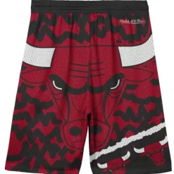 Mitchell & Ness Big Kids-Big Face Jumbotron Mesh Shorts Chicago Bulls