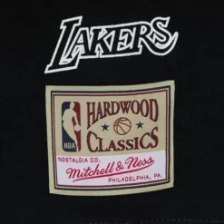 Mitchell & Ness T-Shirts & Tops-Big Face Ls Tee 6.0 Los Angeles Lakers