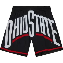 Mitchell & Ness Shorts-Big Face Ohio State Shorts