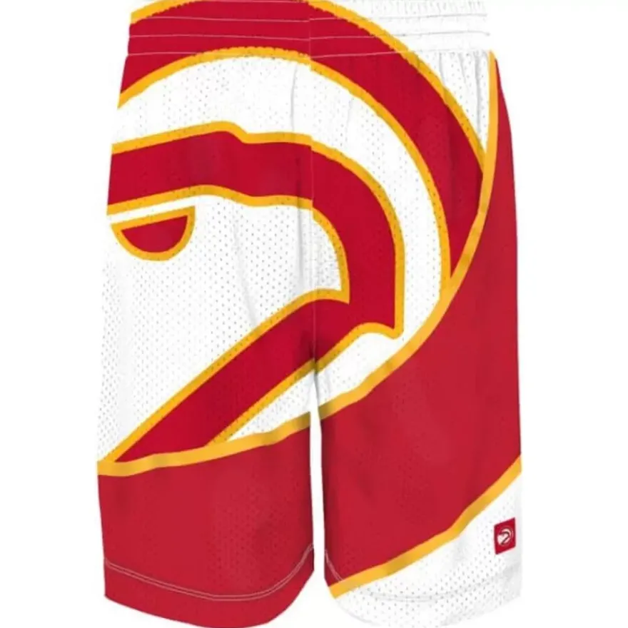 Mitchell & Ness Shorts-Big Face Shorts Atlanta Hawks
