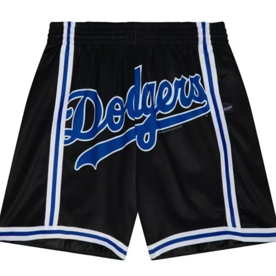 Mitchell & Ness Shorts-Big Face Shorts Los Angeles Dodgers