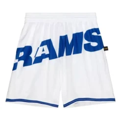 Mitchell & Ness Shorts-Big Face Shorts Los Angeles Rams