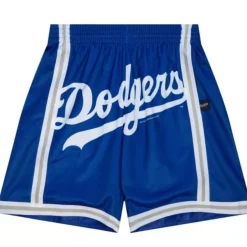 Mitchell & Ness Shorts-Big Face Shorts Los Angeles Dodgers