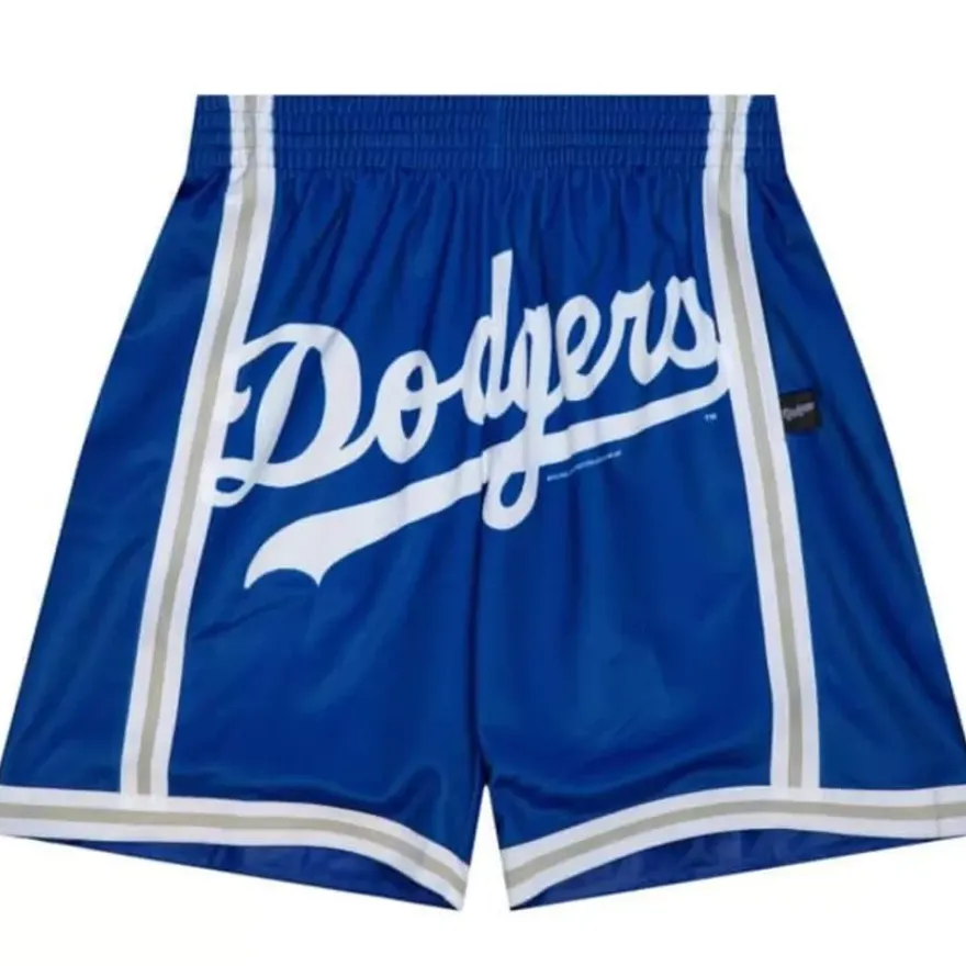 Mitchell & Ness Shorts-Big Face Shorts Los Angeles Dodgers