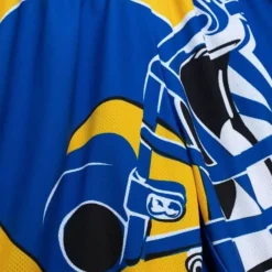 Mitchell & Ness Shorts-Big Face Shorts Los Angeles Rams