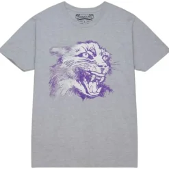 Mitchell & Ness T-Shirts & Tops-Big Logo Tee Northwestern University