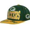 Mitchell & Ness Snapback-Bill Script Snapback Green Bay Packers