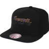Mitchell & Ness Snapback-Black Dip Down Snapback Hwc Los Angeles Lakers