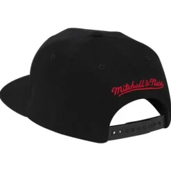 Mitchell & Ness Snapback-Black Dip Down Snapback Hwc Houston Rockets