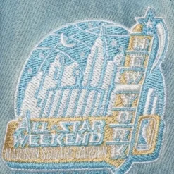 Mitchell & Ness Snapback-Blue Jean Baby Snapback Hwc New York Knicks