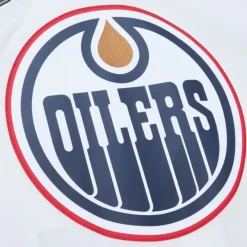 Mitchell & Ness Nhl Blue Line-Blue Line Ales Hemsky Edmonton Oilers White 2005 Jersey