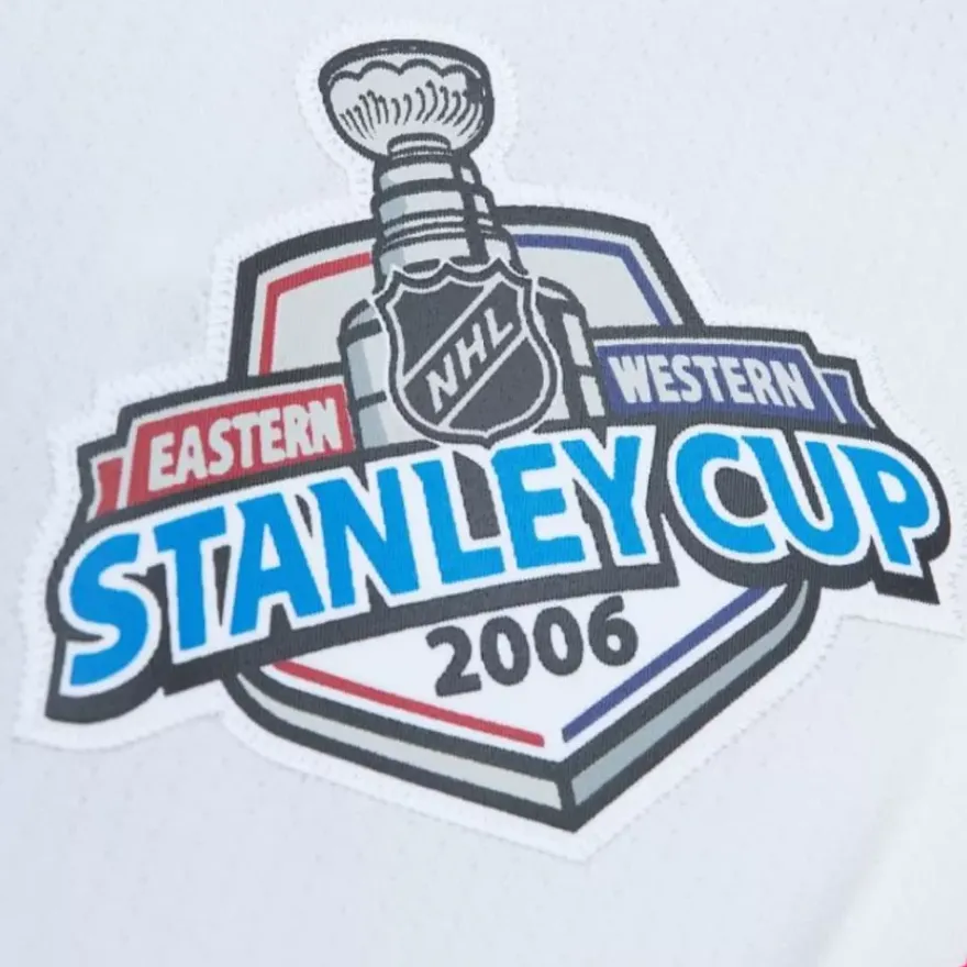 Mitchell & Ness Nhl Blue Line-Blue Line Ales Hemsky Edmonton Oilers White 2005 Jersey