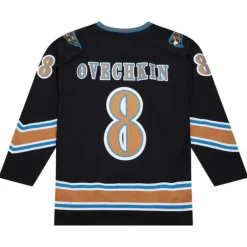Mitchell & Ness Nhl Blue Line-Blue Line Alexander Ovechkin Washington Capitals Dark 2005 Jersey