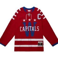Mitchell & Ness Nhl Blue Line-Blue Line Alexander Ovechkin Washington Capitals 2015 Jersey