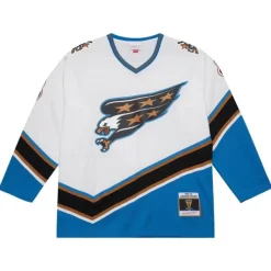 Mitchell & Ness Nhl Blue Line-Blue Line Alexander Ovechkin Washington Capitals White 2005 Jersey