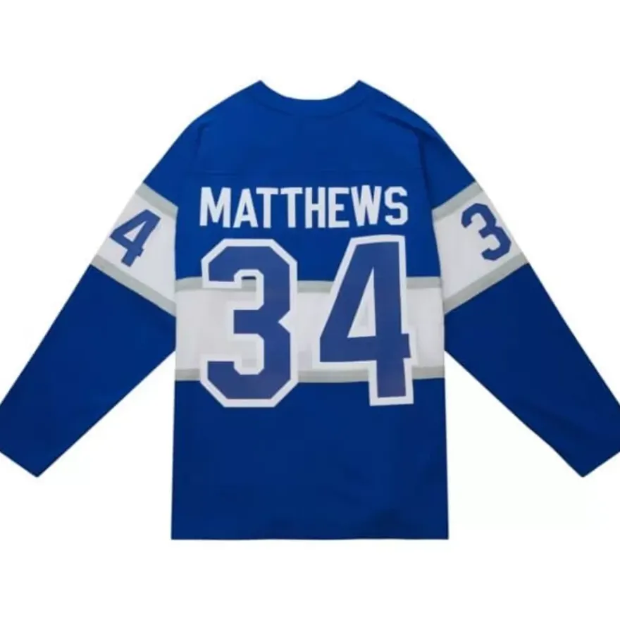 Mitchell & Ness Nhl Blue Line-Blue Line Auston Matthews Toronto Maple Leafs 2017 Jersey