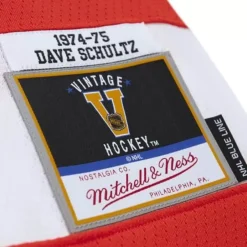 Mitchell & Ness Nhl Blue Line-Blue Line Dave Schultz Philadelphia Flyers 1974 Jersey