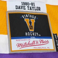 Mitchell & Ness Nhl Blue Line-Blue Line Dave Taylor Los Angeles Kings 1980 Jersey