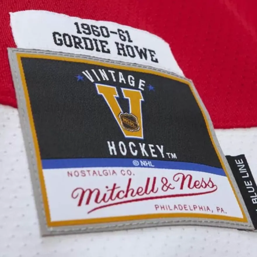 Mitchell & Ness Nhl Blue Line-Blue Line Gordie Howe Detroit Red Wings 1960 Jersey