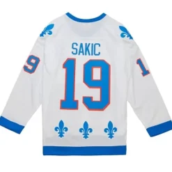 Mitchell & Ness Nhl Blue Line-Blue Line Joe Sakic Quebec Nordiques 1994 Jersey