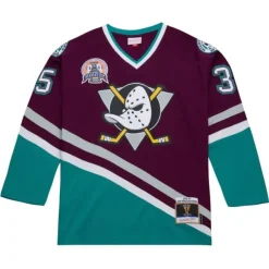 Mitchell & Ness Nhl Blue Line-Blue Line J-S Giguere Anaheim Ducks Dark 2002 Jersey