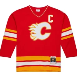 Mitchell & Ness Nhl Blue Line-Blue Line Lanny Mcdonald Calgary Flames Dark 1988 Jersey