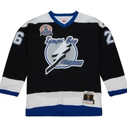 Mitchell & Ness Nhl Blue Line-Blue Line Martin St. Louis Tampa Bay Lightning Dark 2003 Jersey