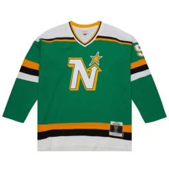Mitchell & Ness Nhl Blue Line-Blue Line Mike Modano Minnesota North Stars Dark 1989 Jersey