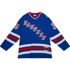 Mitchell & Ness Nhl Blue Line-Blue Line Mike Richter New York Rangers 1993 Jersey