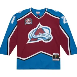 Mitchell & Ness Nhl Blue Line-Blue Line Peter Forsberg Colorado Avalanche Dark 1995 Jersey