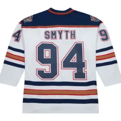 Mitchell & Ness Nhl Blue Line-Blue Line Ryan Smyth Edmonton Oilers White 1996 Jersey
