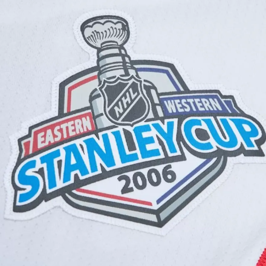 Mitchell & Ness Nhl Blue Line-Blue Line Ryan Smyth Edmonton Oilers White 2005 Jersey