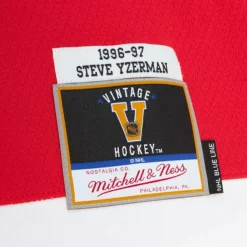 Mitchell & Ness Nhl Blue Line-Blue Line Steve Yzerman Detroit Red Wings Dark 1996 Jersey