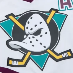 Mitchell & Ness Nhl Blue Line-Blue Line Teemu Selanne Anaheim Ducks White 1996 Jersey